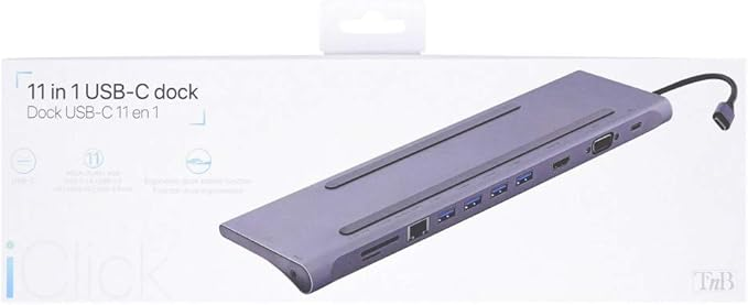 Dock usb type- c11 en 1 iclick TNB_3