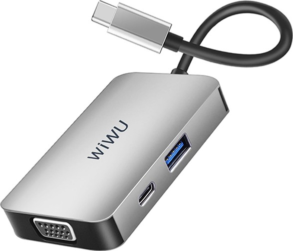 WIWU ALPHA 5 IN 1 USB-C HUB A513HVP