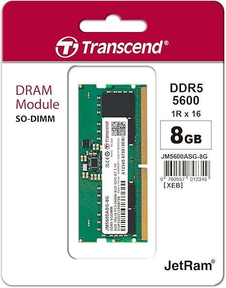 TRANSCEND 8GB DDR5 4800MH SODIMM_2