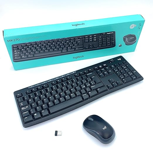 CLAVIER SOURIS COMBO LOGITECH MK270