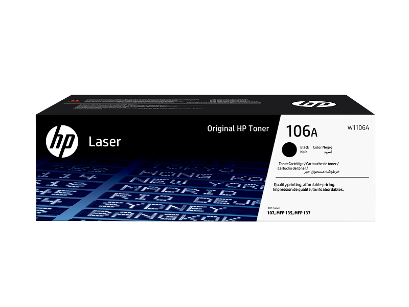 HP 106A BLK TONER (W1106A)