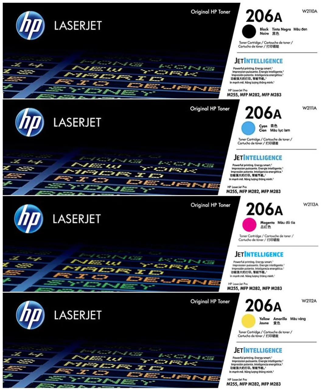 HP 215A C/M/Y TONER