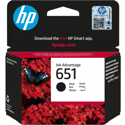 HP 651 BLK (C2P10AE)