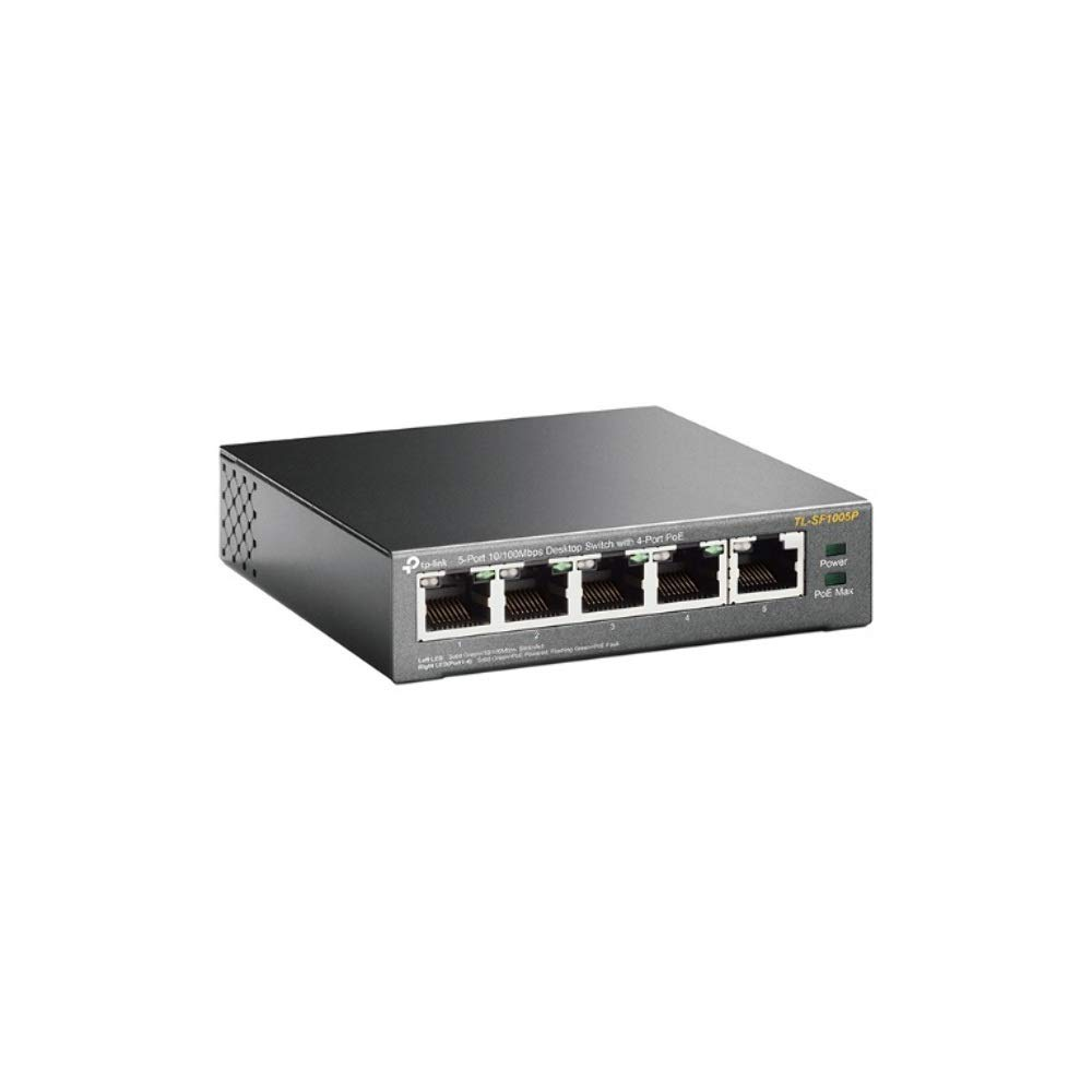 TP-LINK 5-Port 10/100Mbps Desktop Switch  avec 4-Port PoE+