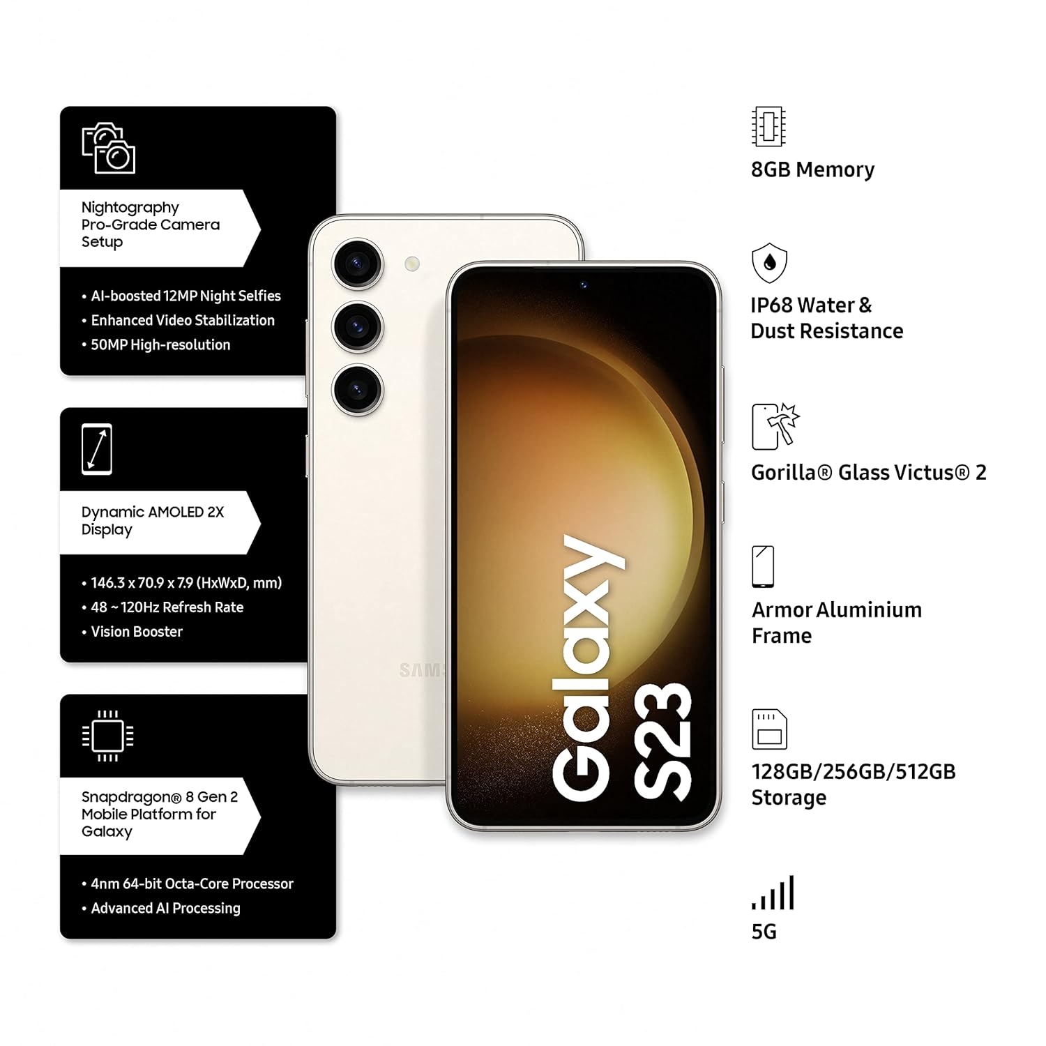 SAMSUNG GALAXY S23 256 GO_2